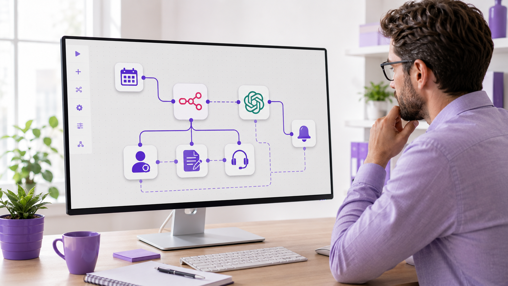 Designing and Implementing AI Automation Workflows with n8n