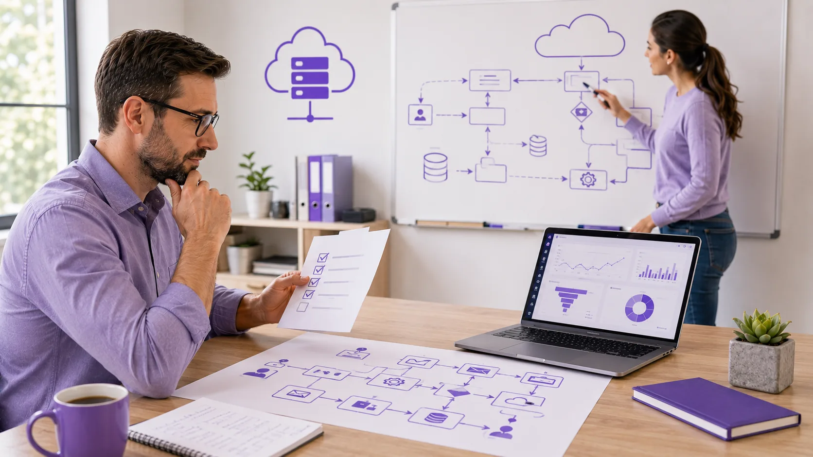 Illustration for Key factors that determine custom workflow automation costs for SMBs