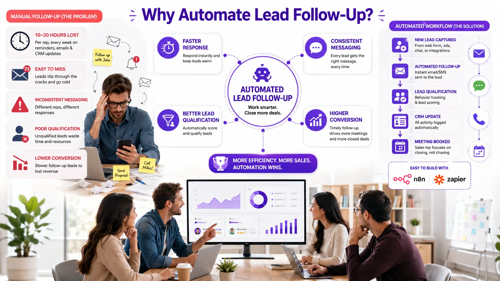 Illustration for Why Automate Lead Follow-Up?