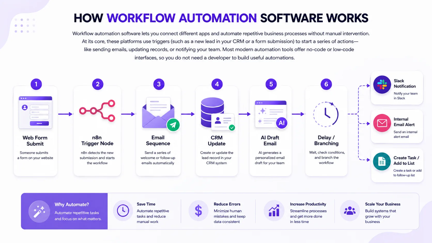 Illustration for How Workflow Automation Software Works